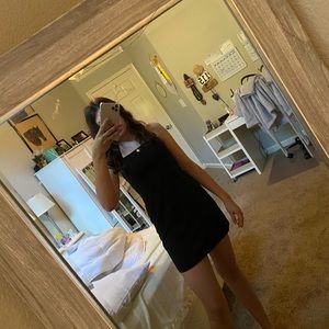 Kendall and Kylie Black Halter Top Dress